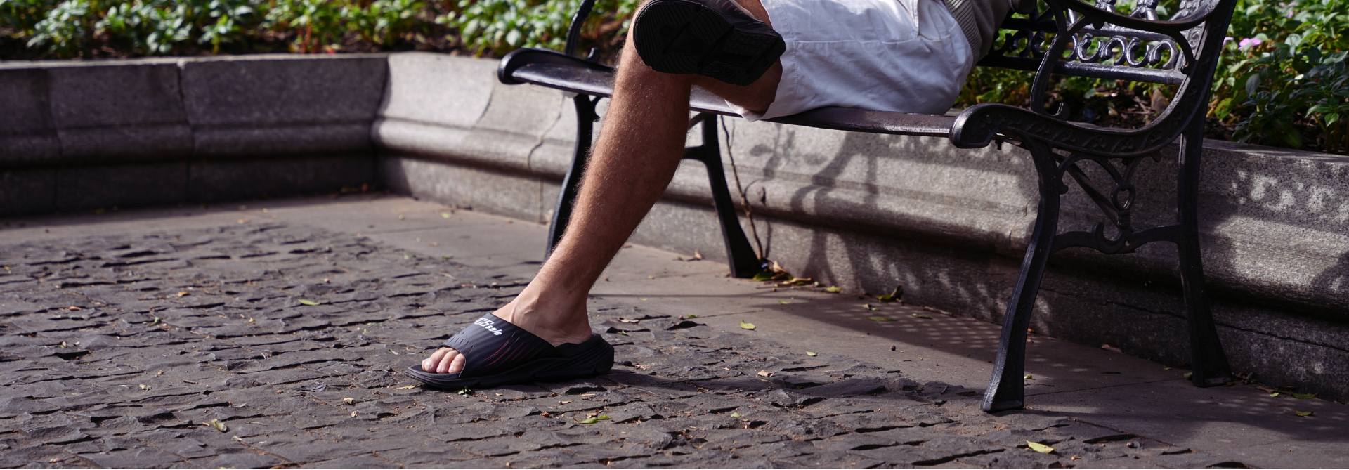 PCSsole men‘s black slides
