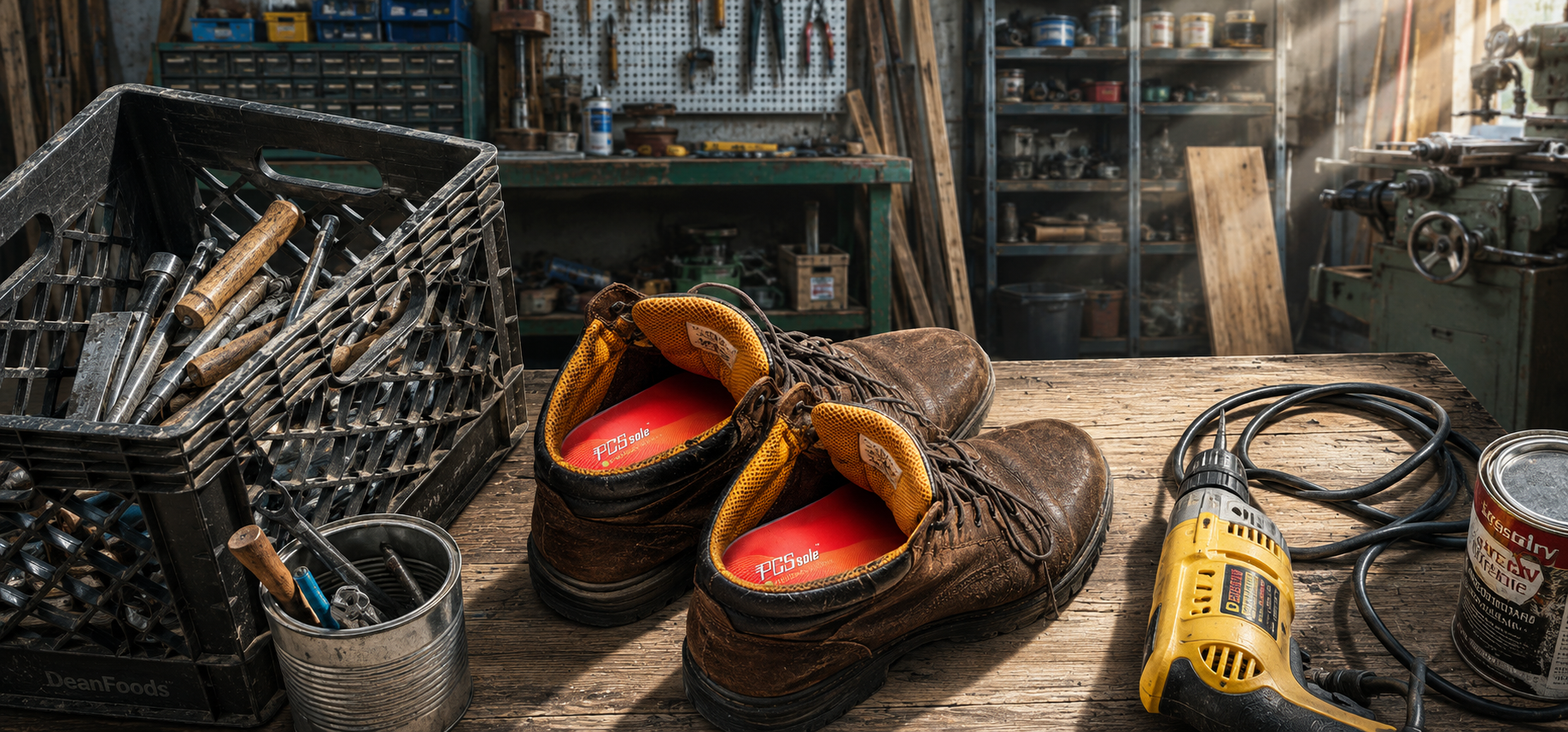 insoles for working boots