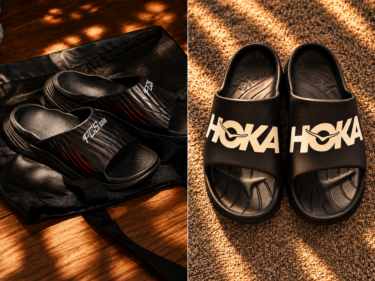 HOKA vs PCSsole Recovery Slides