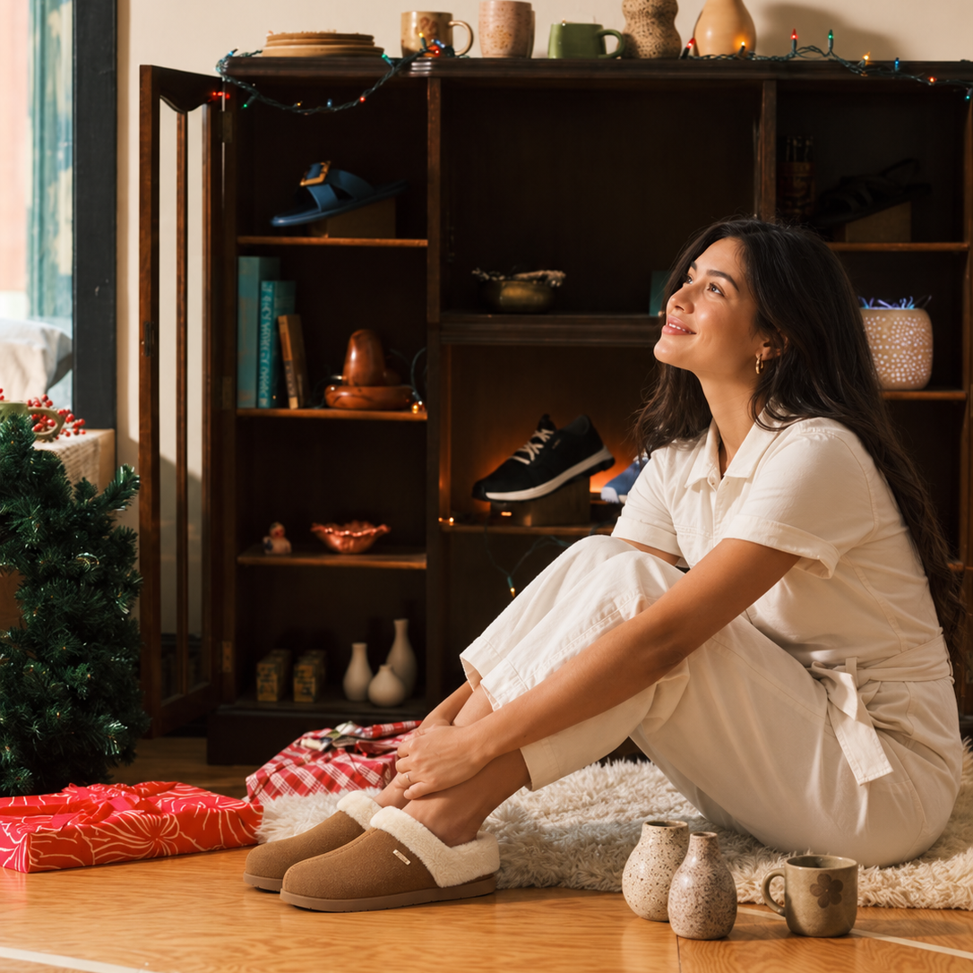 Arch Support Slip-On Slippers
