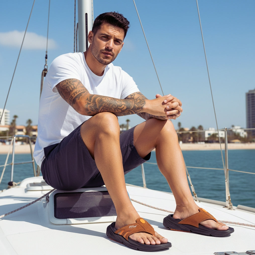 Arch Support Flip Flops