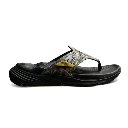 Army Green Camo Arch Support Flip Flops