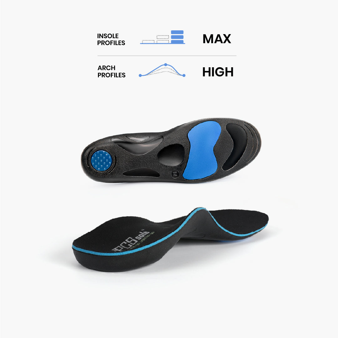PCSsole Casual Support High Arch Insoles