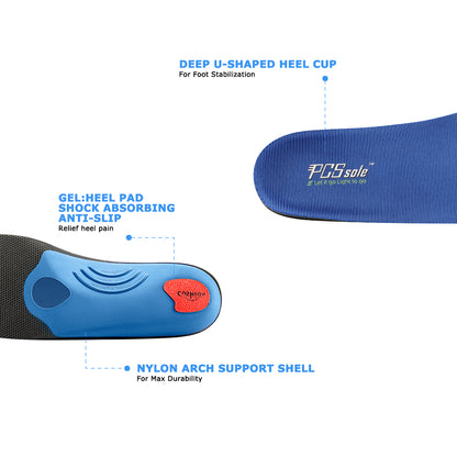 high arch support insoles