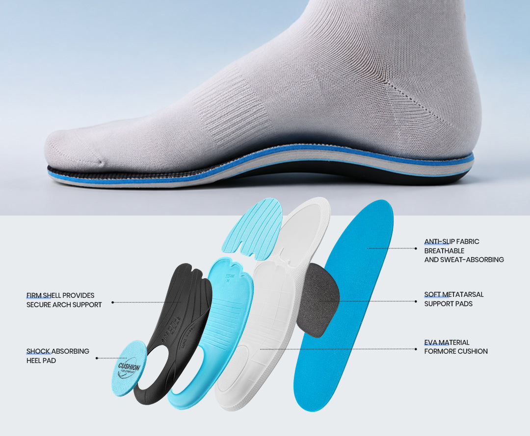 PCSsole plantar fasciitis arch support insoles​
