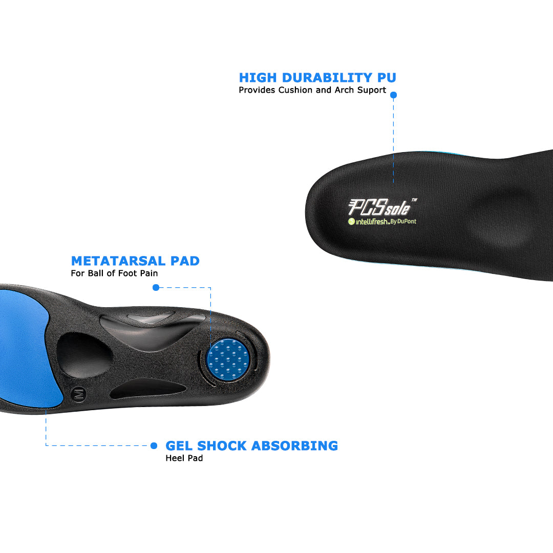 flat feet support insoles