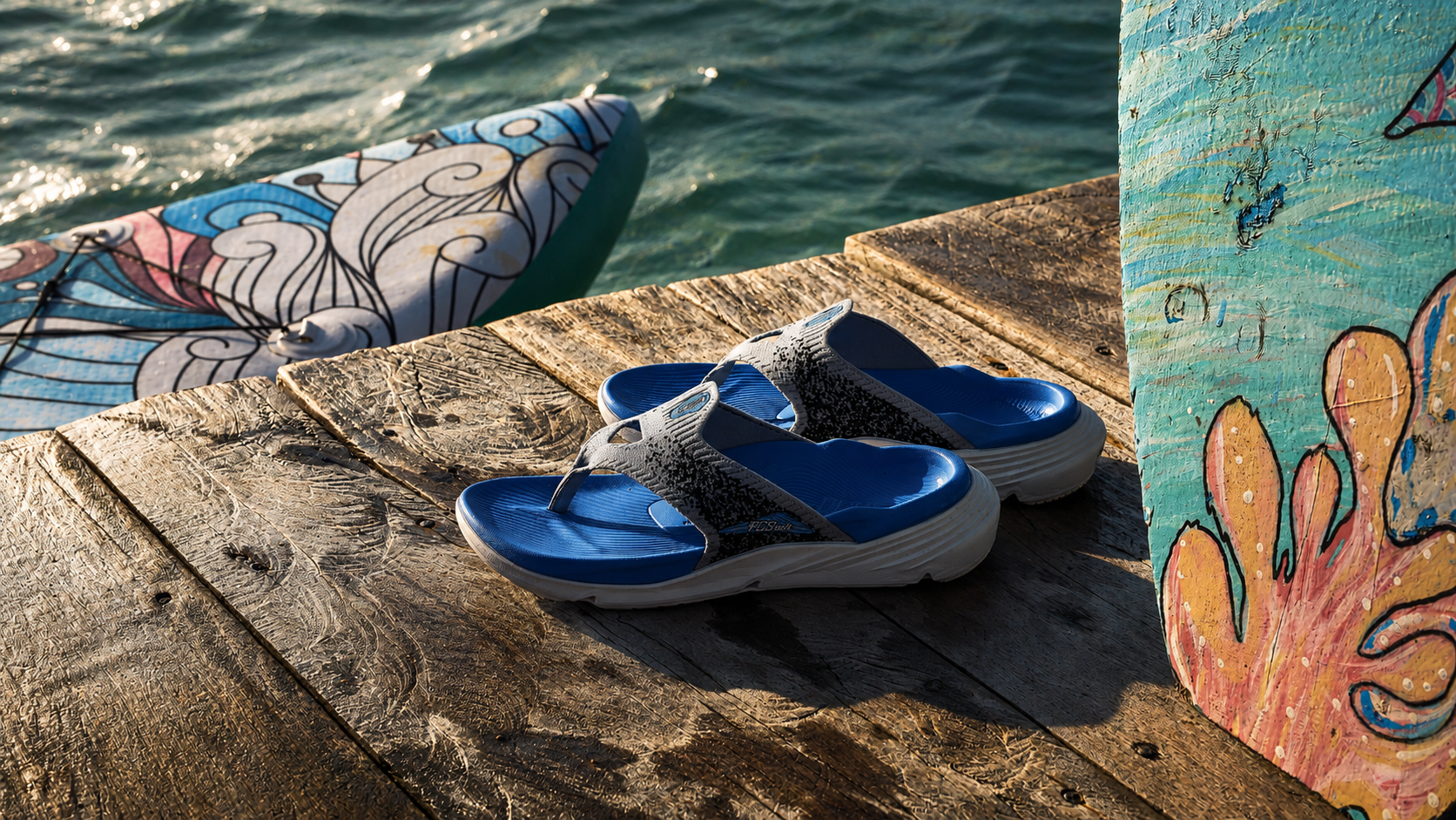 comfiest flip flops mens​