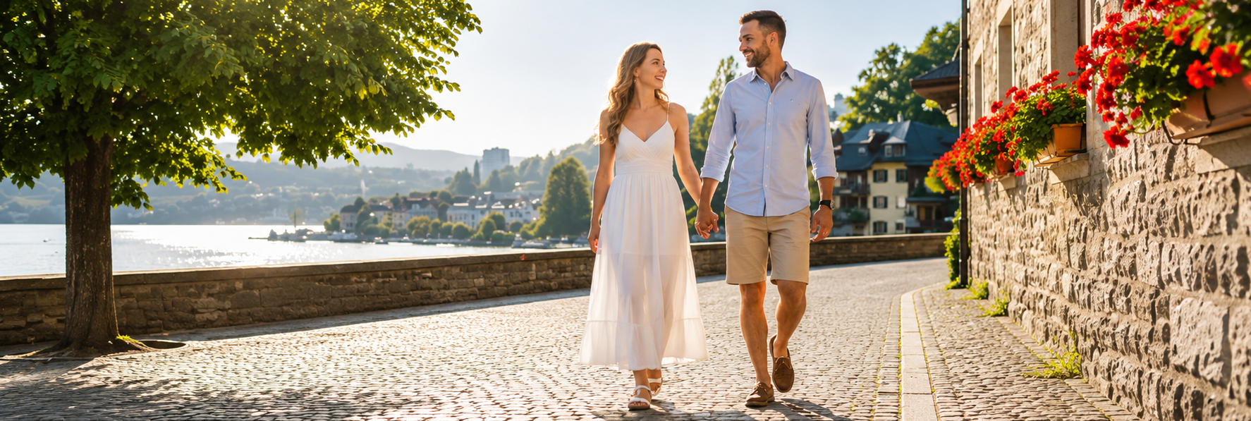 Happy walking time