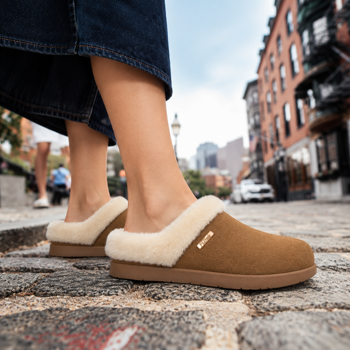 Arch Support Slip-On Slippers